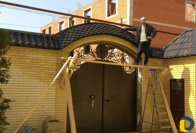 Кровельные работы чешуя