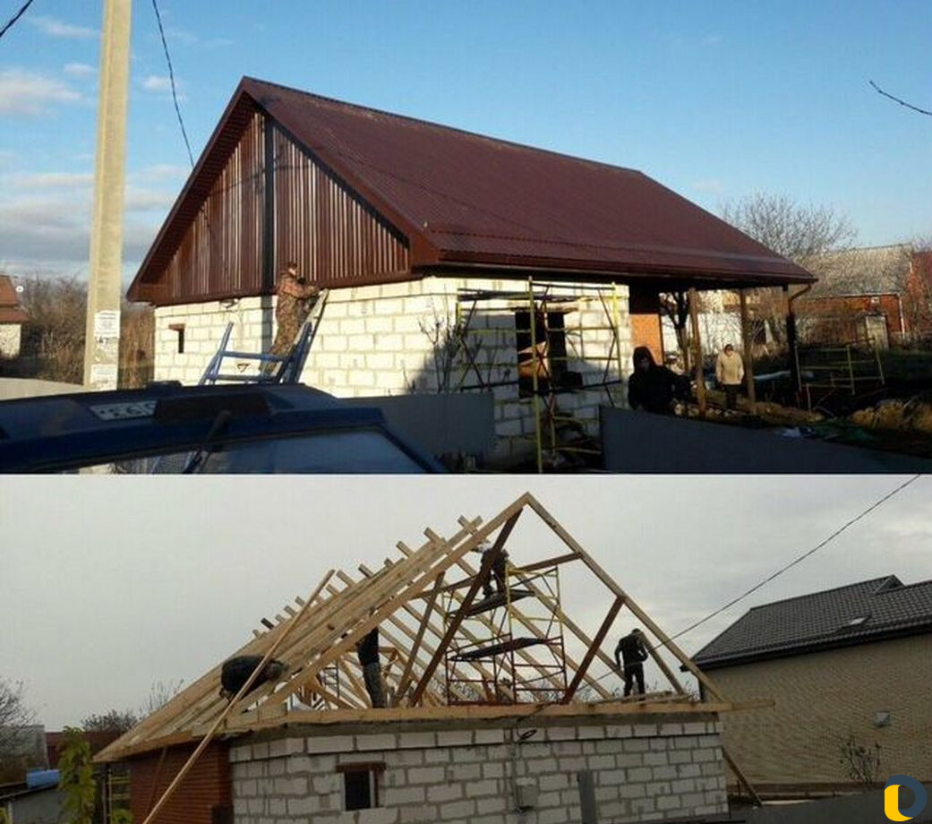 Кровельные работы. Кровельный мастер. Крыша