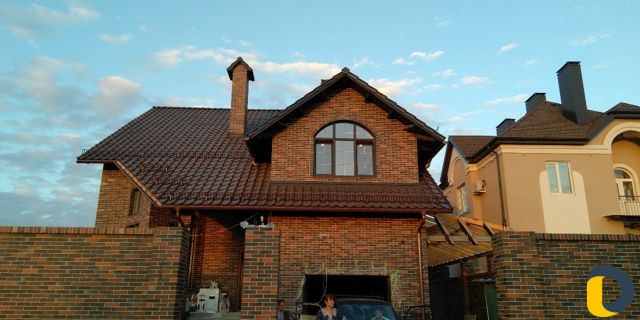 Кровельные работы натуральная черепица