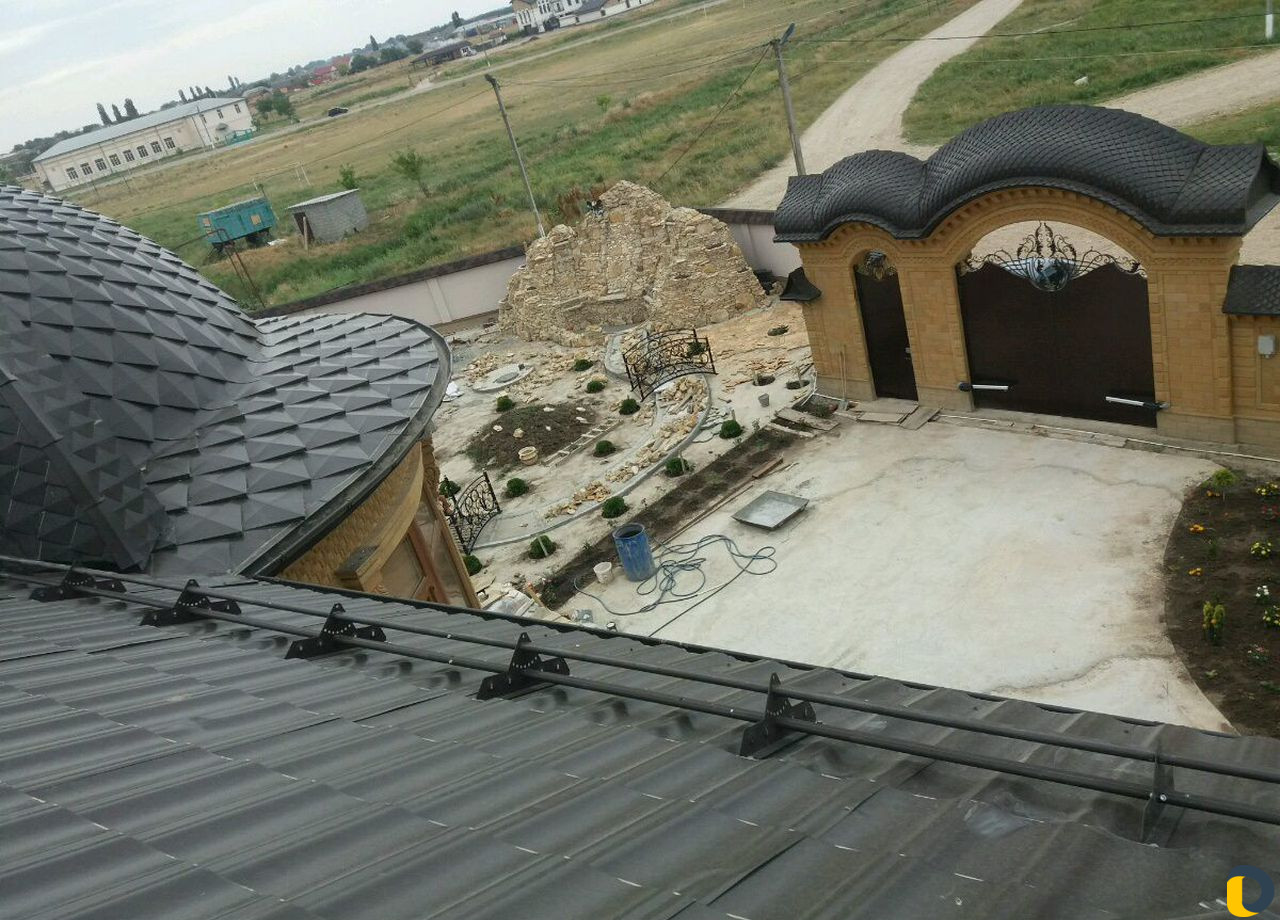 Кровля, Купола, Арки, Заборы, Монсардные окна