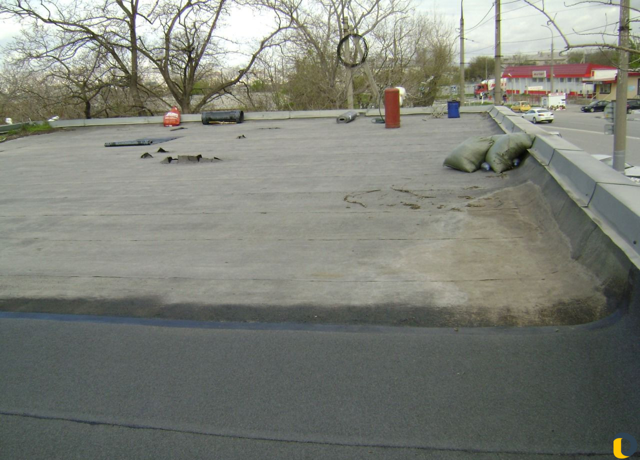 Кровля мягкая наплавляемая. Гидроизоляция