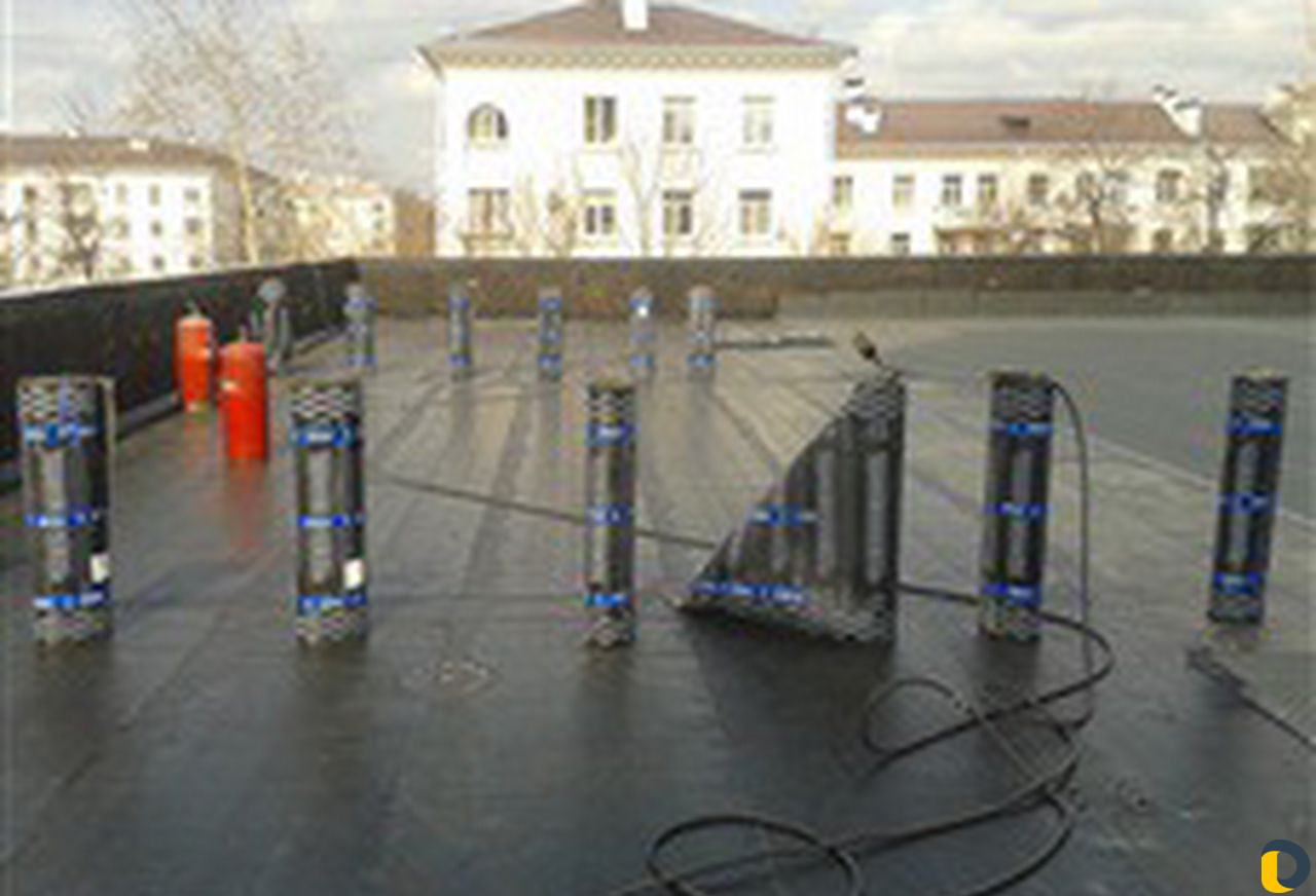 Кровля мягкая наплавляемая. Гидроизоляция