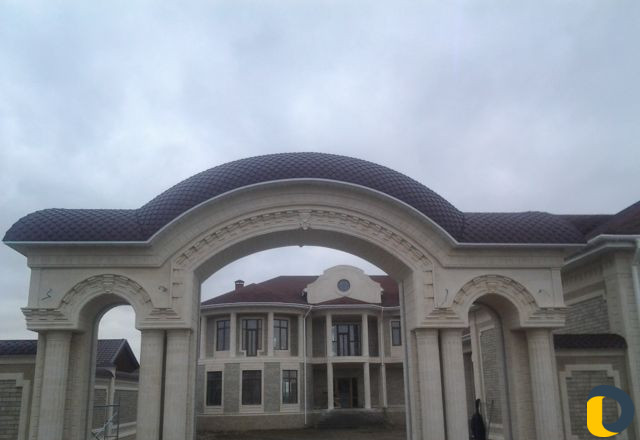 Кровля навесов арок заборов купола беседки