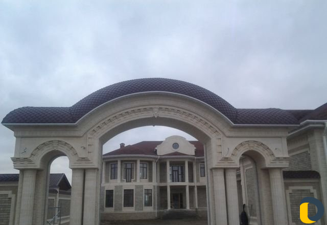 Кровля навесов арок заборов купола беседки