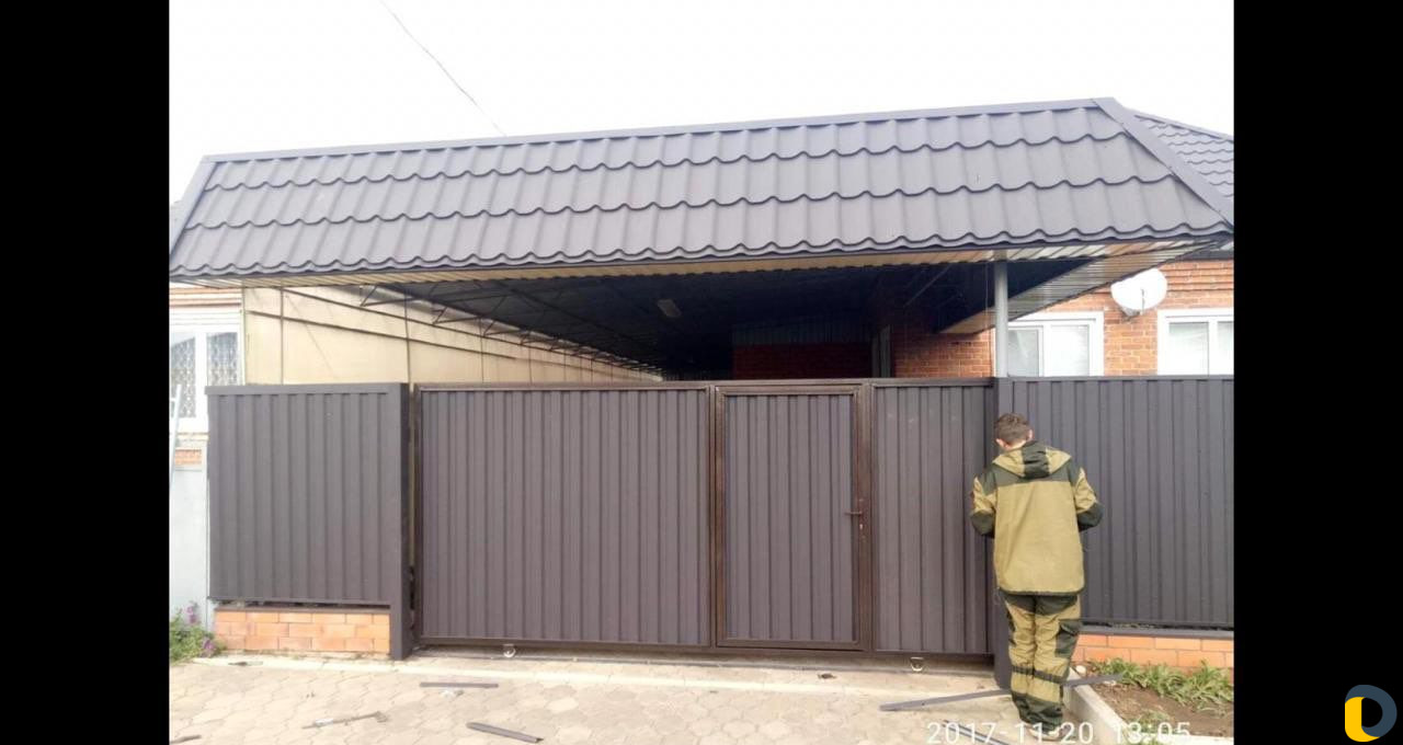 Кровля, навесы,заборы