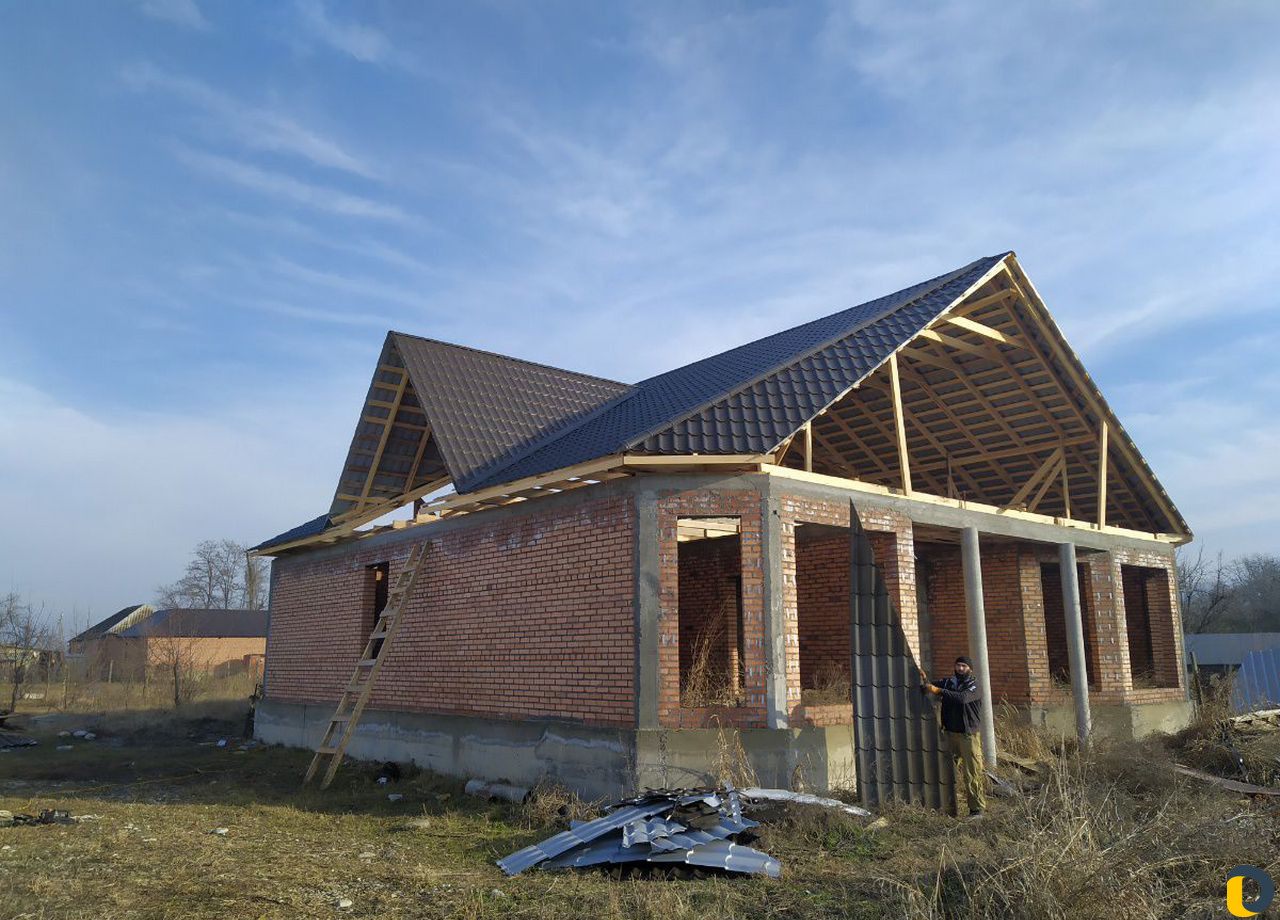 Крыша кровельные работы
