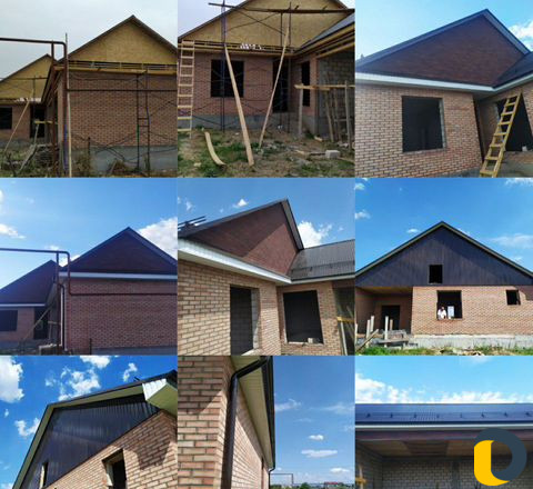 Крыша,ремонт крыши, желуб установка