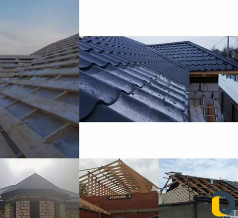 Крыша,ремонт крыши, желуб установка