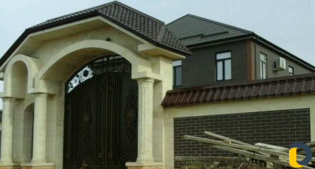 Крыши, Купола, полу купола, навесы над воротами