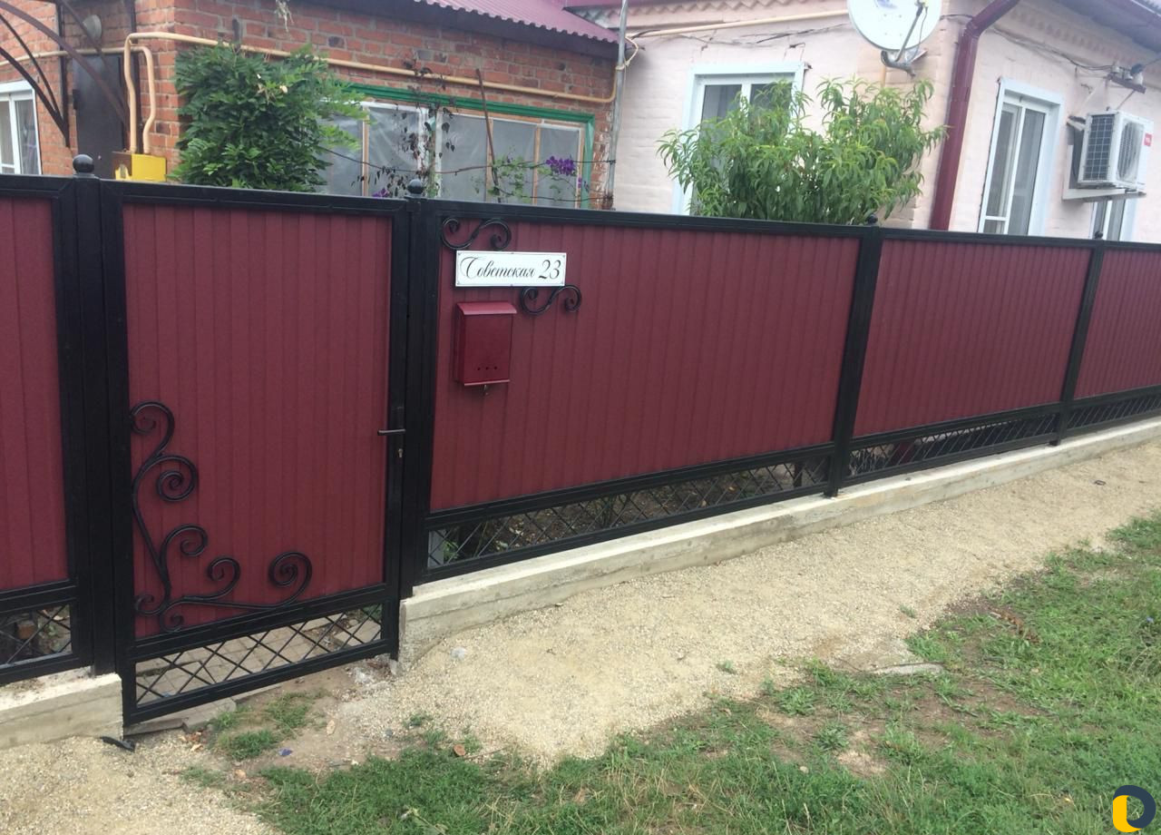 Крыши, навесы, заборы