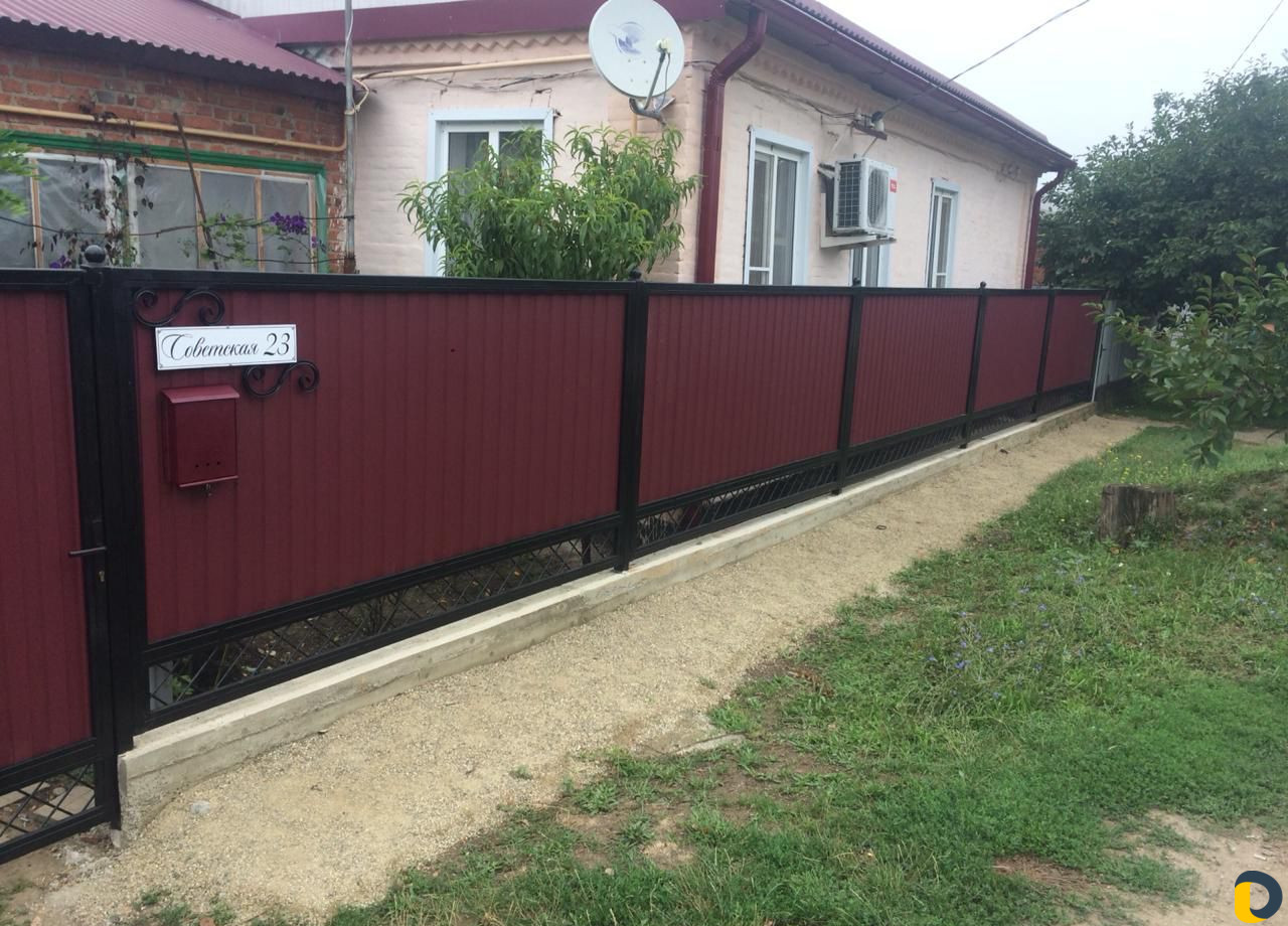 Крыши, навесы, заборы