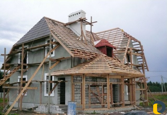 Крыши установка кровли