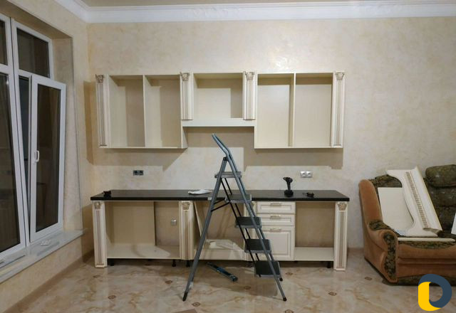 Кухонная мебель сборка установка