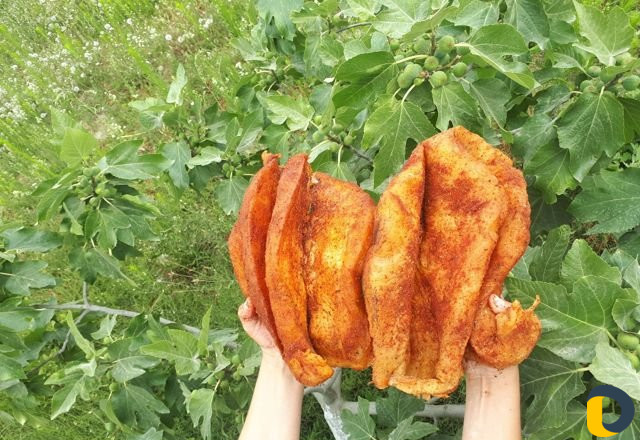 Курдюк копченый сушеный
