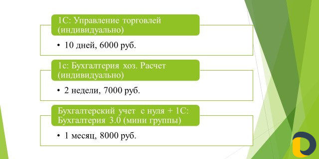 Курсы 1С