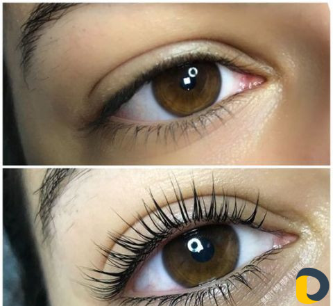 Ламинирование бровей ресниц