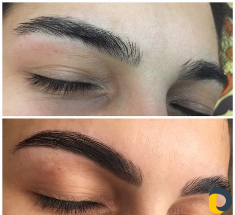 Ламинирование бровей ресниц