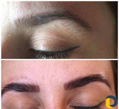 Ламинирование бровей ресниц