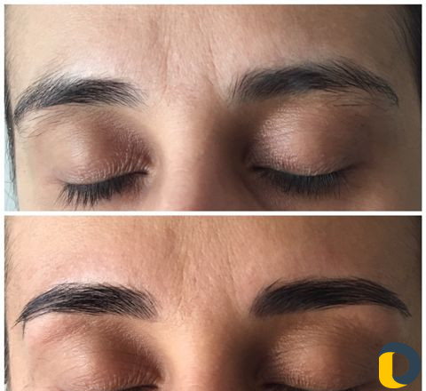 Ламинирование бровей ресниц