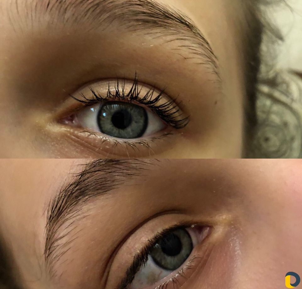 Ламинирование ресниц и бровей,Лазарь эпиляция