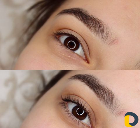 Ламинирование ресниц и бровей, наращивание ресниц