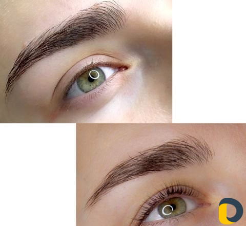 Ламинирование ресниц и бровей, наращивание ресниц