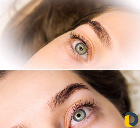 Ламинирование ресниц и бровей, наращивание ресниц