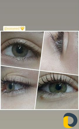 Ламинирование ресниц и бровей