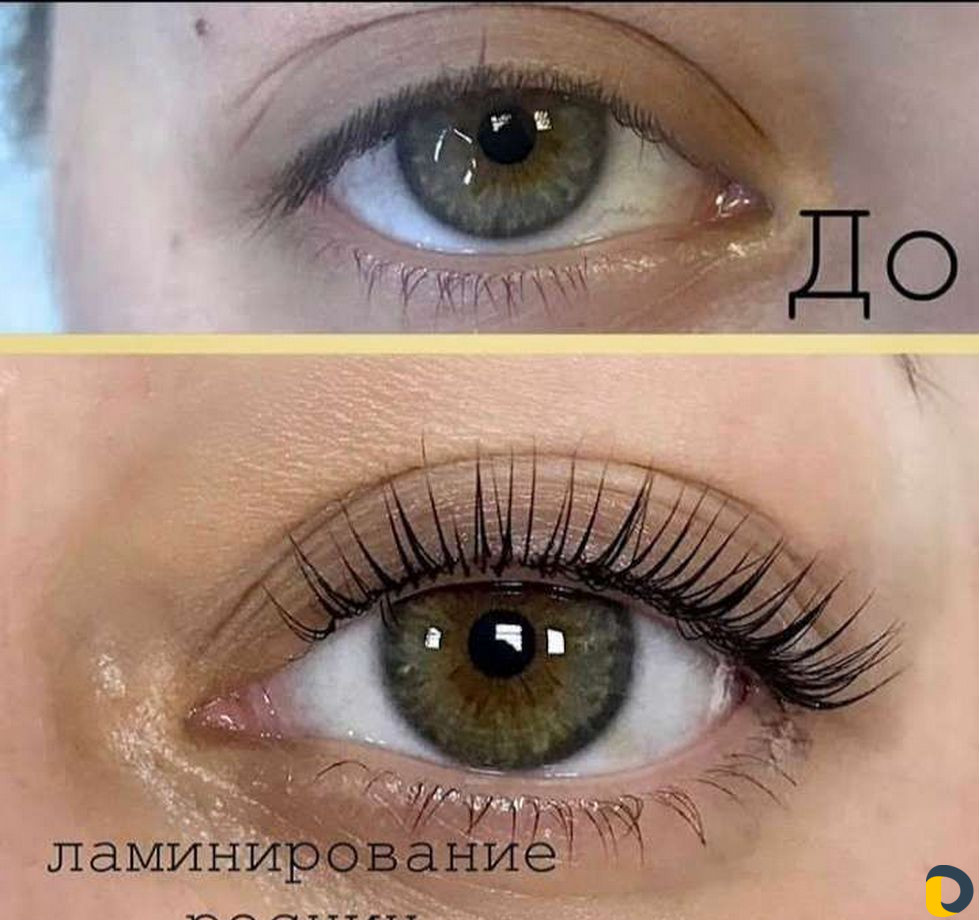 Ламинирование ресниц и бровей