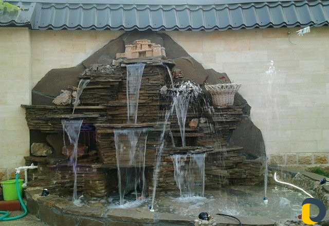 Ландшафтный дизайн, водопады, барбекю