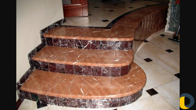 Лестницы и подоконники из мрамора и гранита