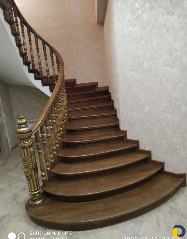 Лестницы из дерево