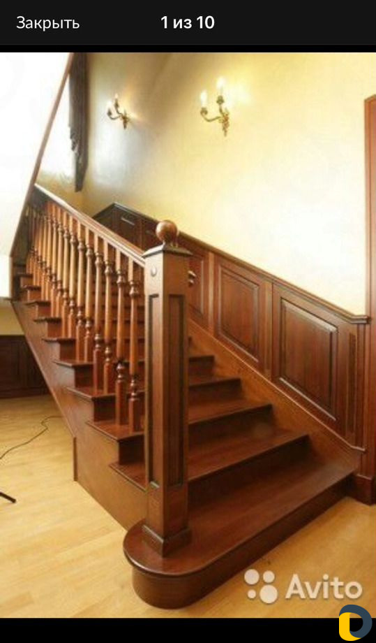 Лестницы из массива