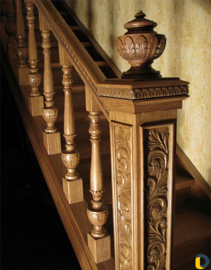 Лестницы из массива