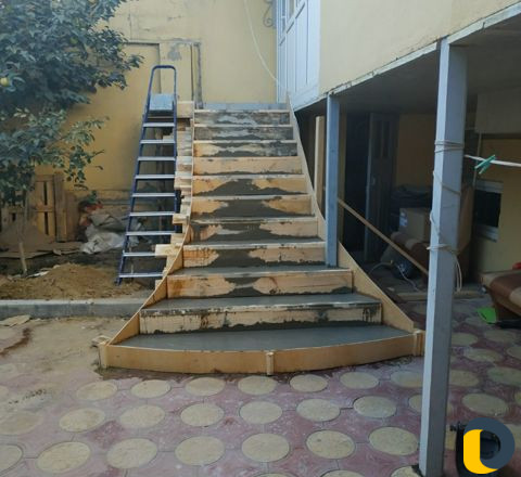 Лестницы монолитные