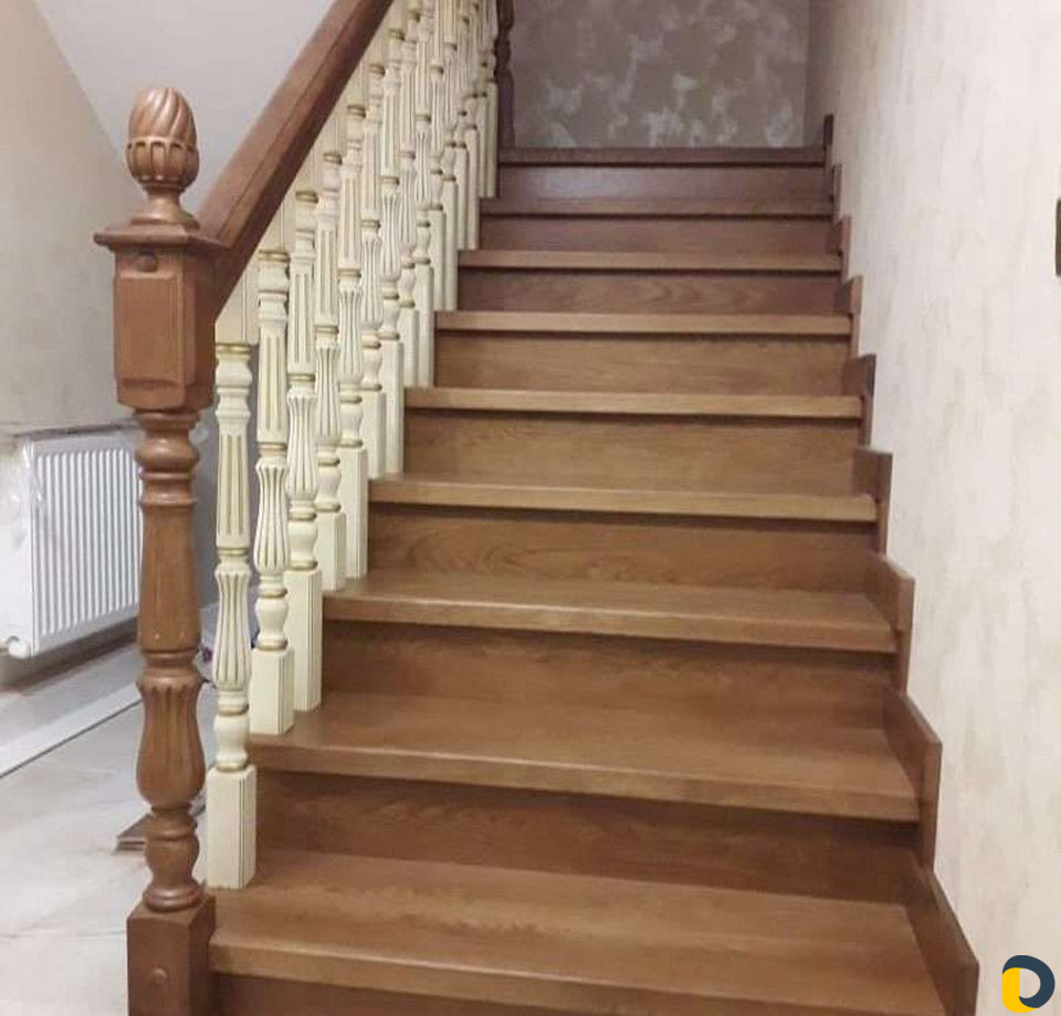 Лестницы на заказ из любых пород дерева