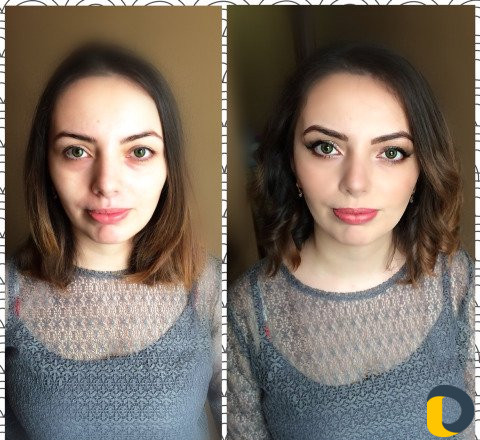 Макияж и причёска
