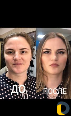 Макияж +локоны 1000