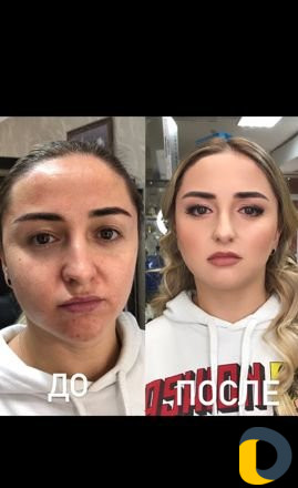 Макияж +локоны 1000