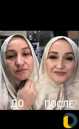 Макияж +локоны 1000