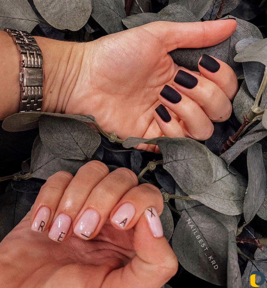 Маникюр гель лак