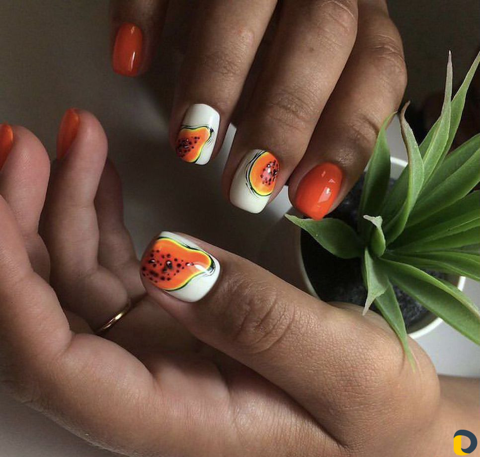 Маникюр с покрытием гель лак