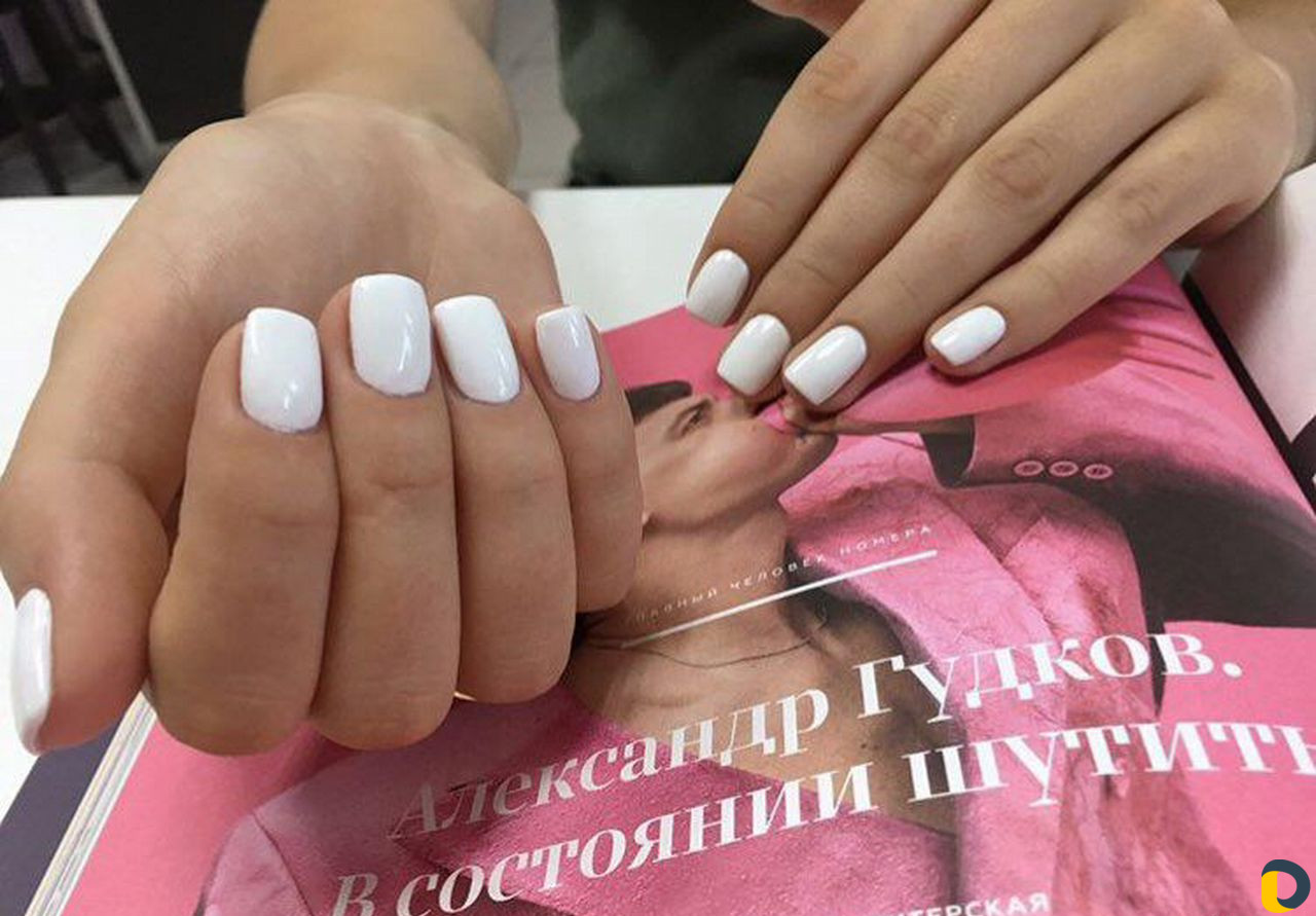 Маникюр с покрытием