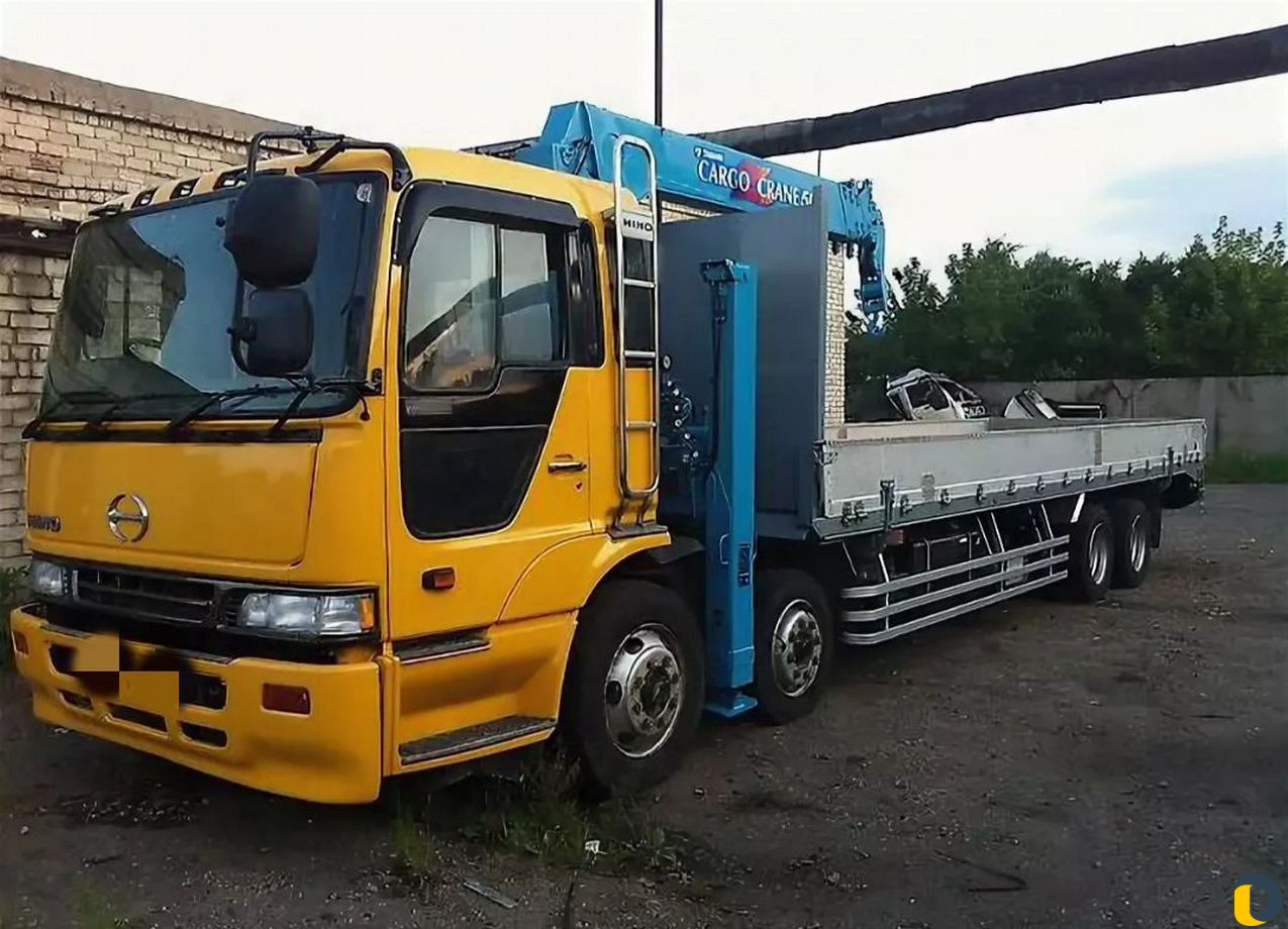 Манипулятор площадка Mitsubishi Fuso 11тонн, 9 мет