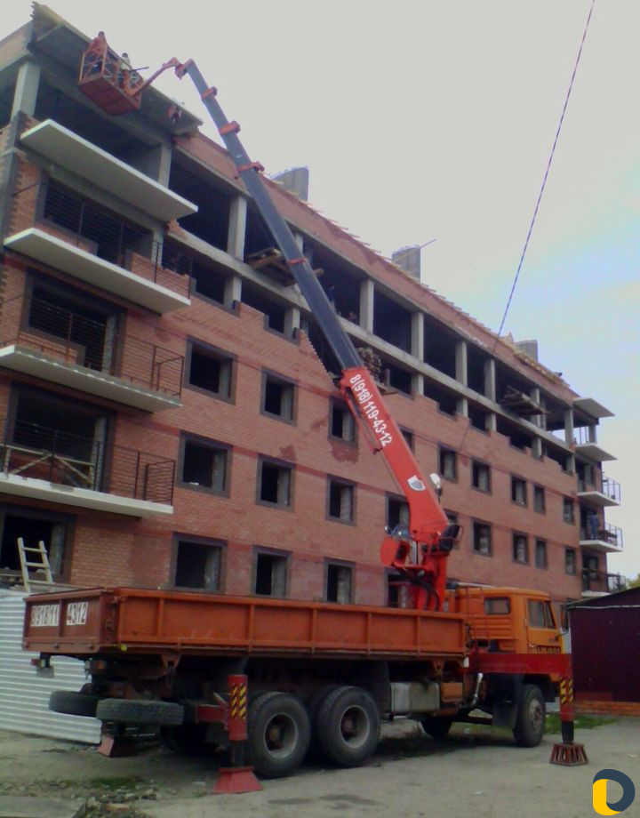 Манипулятор услуги7т,19м.Автовышка 22м. Перевозка