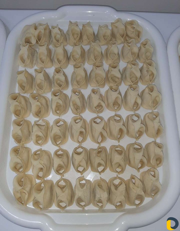 Манты, галушки -настоящие, домашние