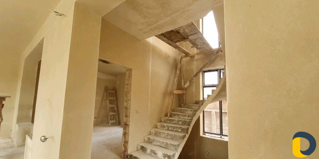 Машинная штукатурка под обои