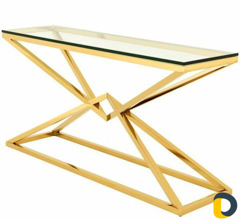 Мебель из нержавеющей стали и покрытие под золото