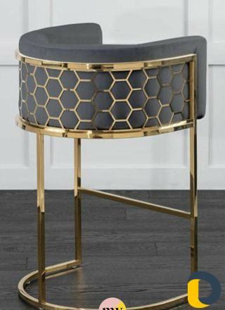 Мебель из нержавеющей стали и покрытие под золото