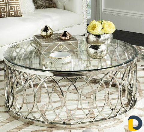 Мебель из нержавеющей стали и покрытие под золото